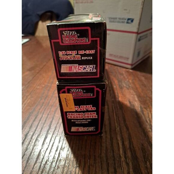 Vintage Racing Champion Bill Elliott Melling Nascar Die Cast Car and Semi Truck - Picture 7 of 9